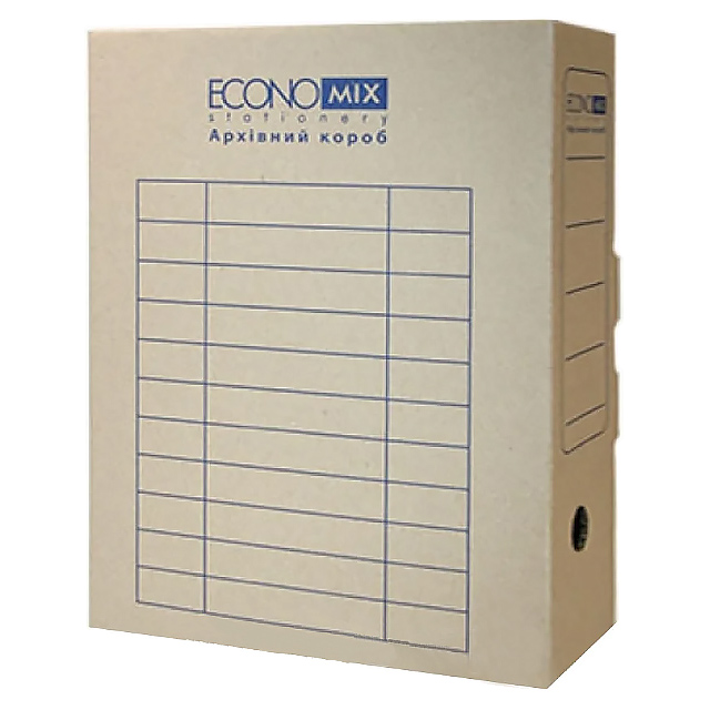 Бокс архівний ECONOMIX (11319) 338х257х100мм.,коричневий